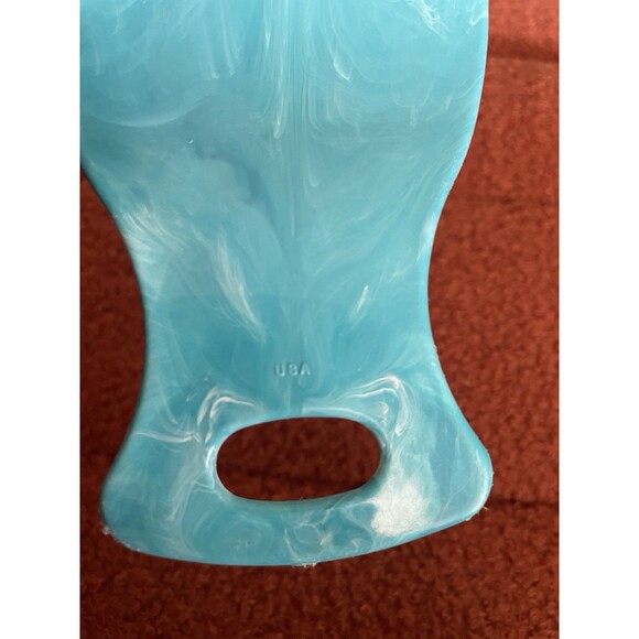 USA Mebco 90s Hair Feather Bear Claw Double Dipped Combs Teal Pink Swirl Purple - Picture 10 of 16